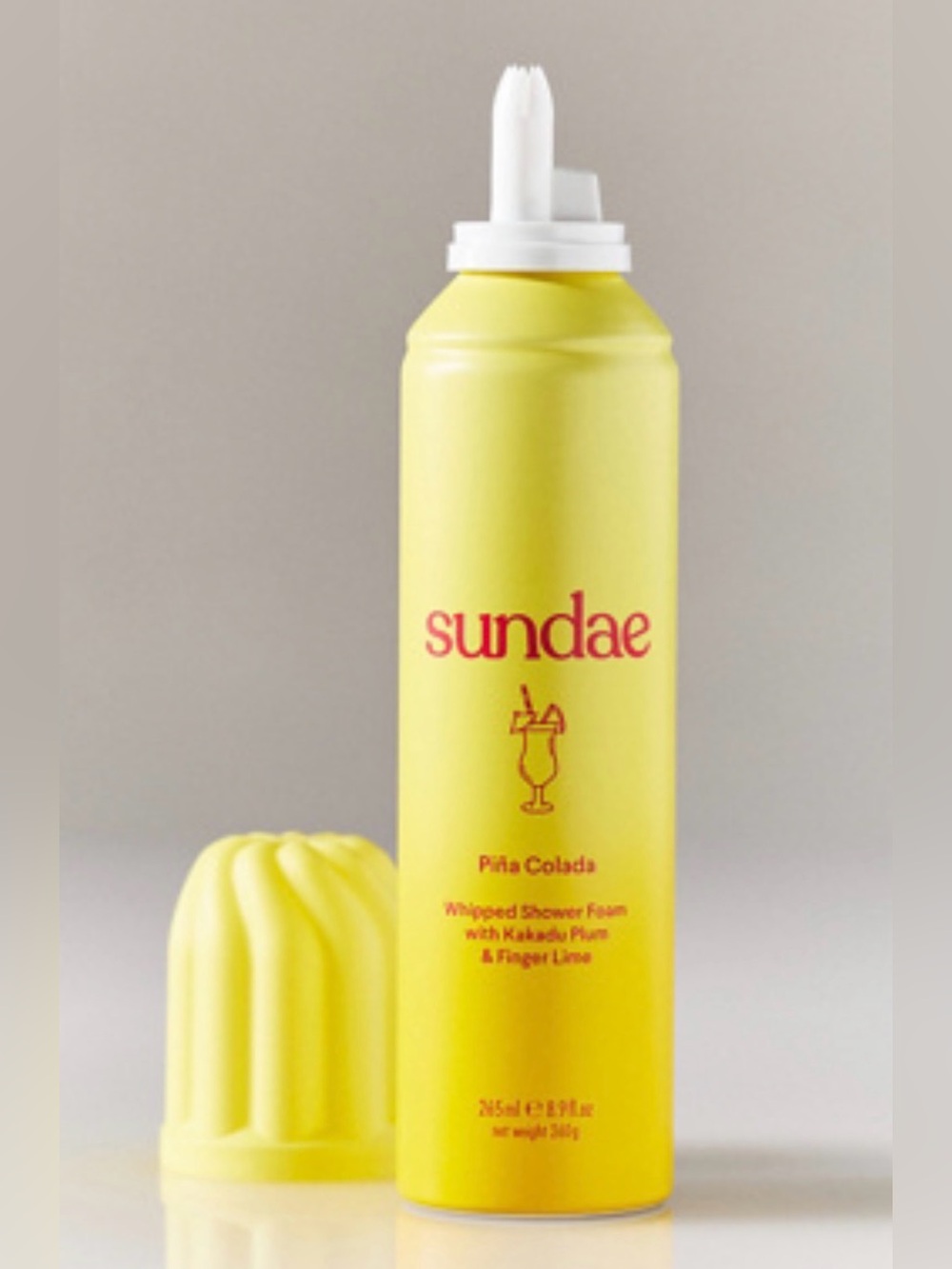 NEW! Anthropologie Sundae Body Shower Foam in Pina Colada